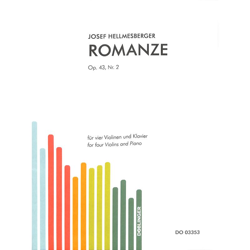 Titelbild für DO 03353 - ROMANZE OP 43/2