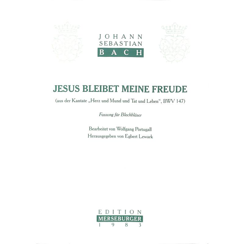 Titelbild für MERS 1983 - JESUS BLEIBET MEINE FREUDE (KANTATE BWV 147)