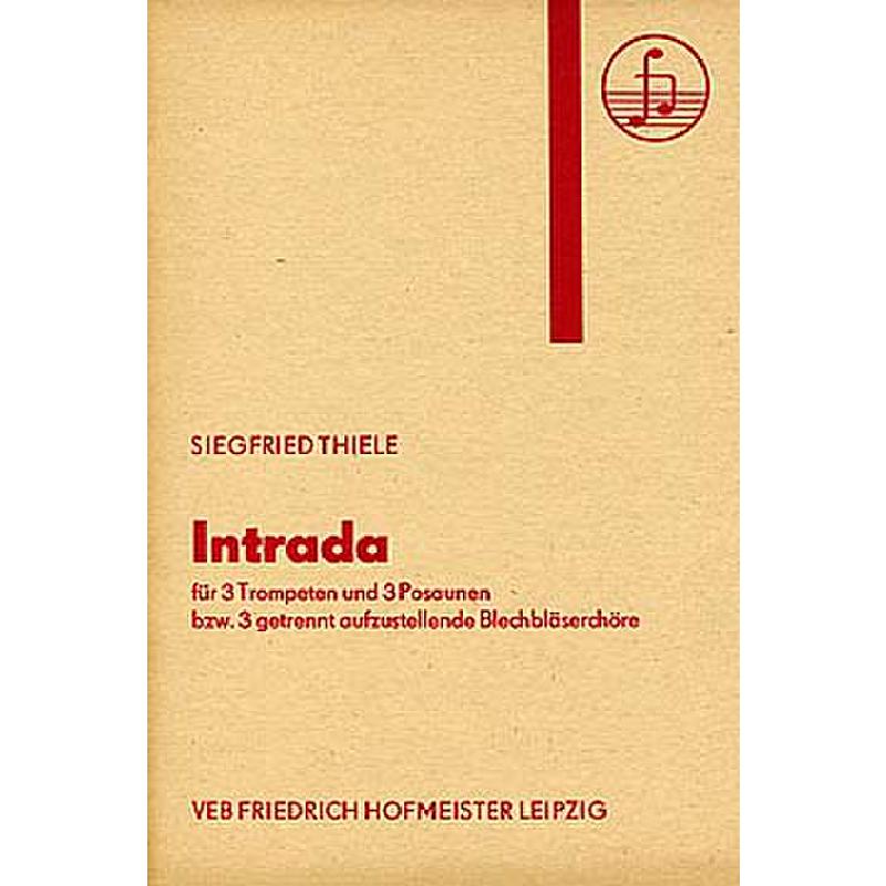 Titelbild für FH 7506 - INTRADA
