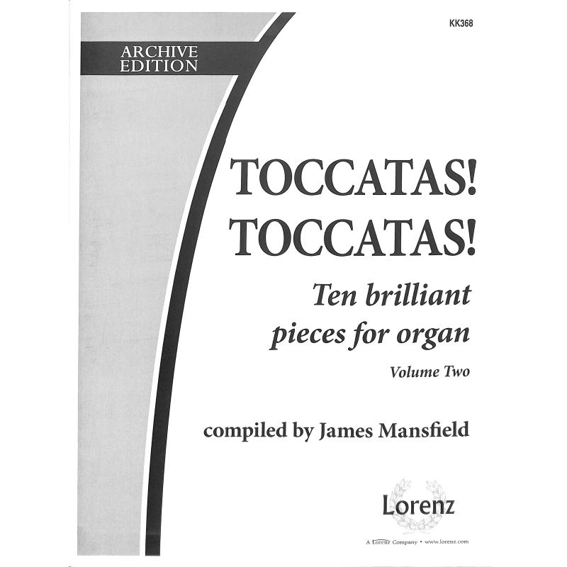 Titelbild für LORENZ -KK368 - TOCCATAS TOCCATAS 2