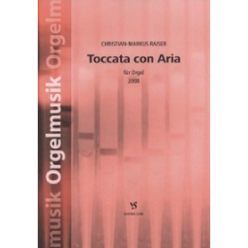 Titelbild für VS 3340 - TOCCATA CON ARIA (2008)