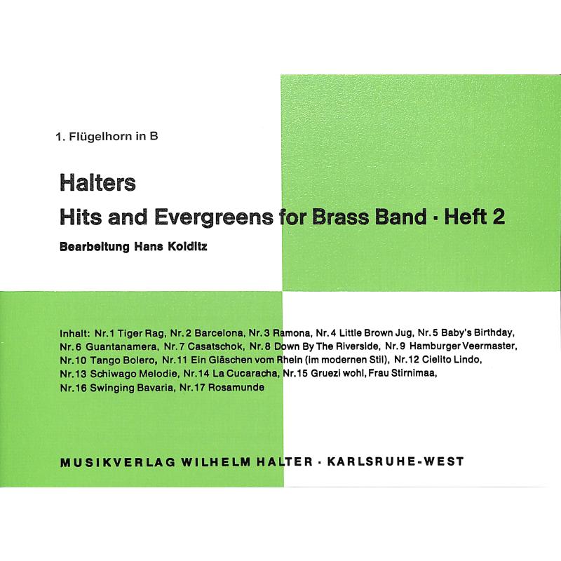 Titelbild für HAL 2155-FLHRN1 - HALTERS HITS + EVERGREENS 2