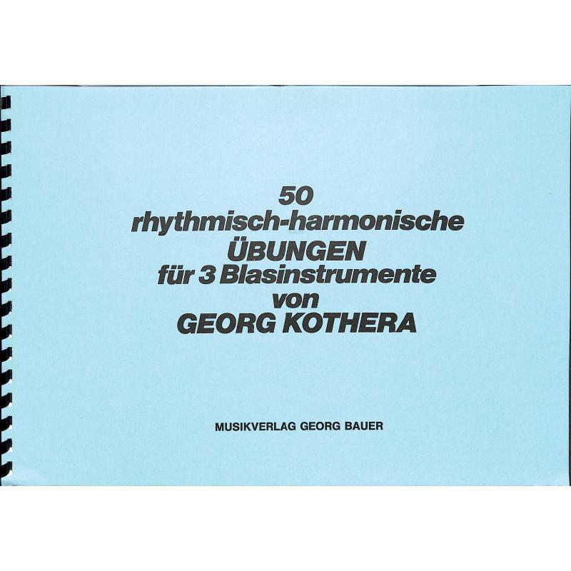 Titelbild für BAU 453 - 50 RHYTHMISCH HARMONISCHE UEBUNGEN