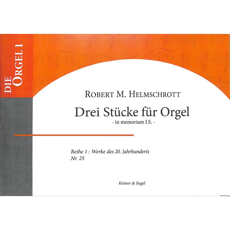 Titelbild für KIST 625-VK - 3 STUECKE IN MEMORIAM IGOR STRAWINSKY