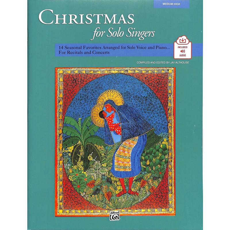 Titelbild für ALF 11684 - CHRISTMAS FOR SOLO SINGERS MEDIUM HIGH