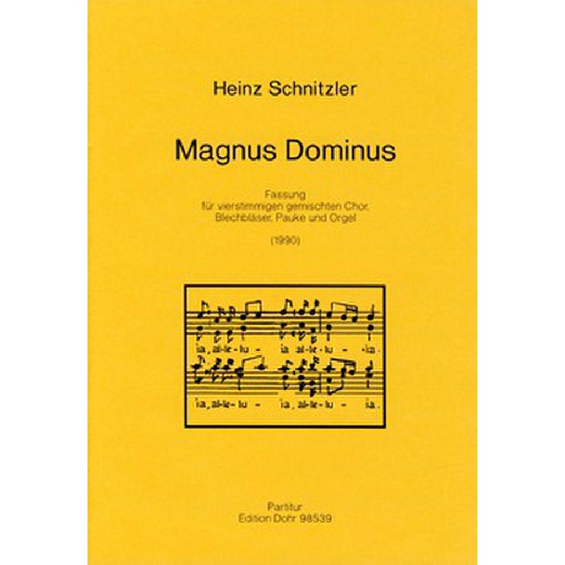 Titelbild für DOHR 98539 - MAGNUS DOMINUS