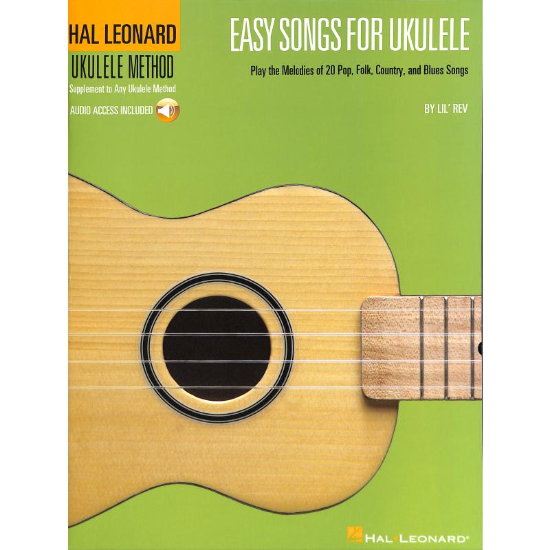 Titelbild für HL 695904 - EASY SONGS FOR UKULELE