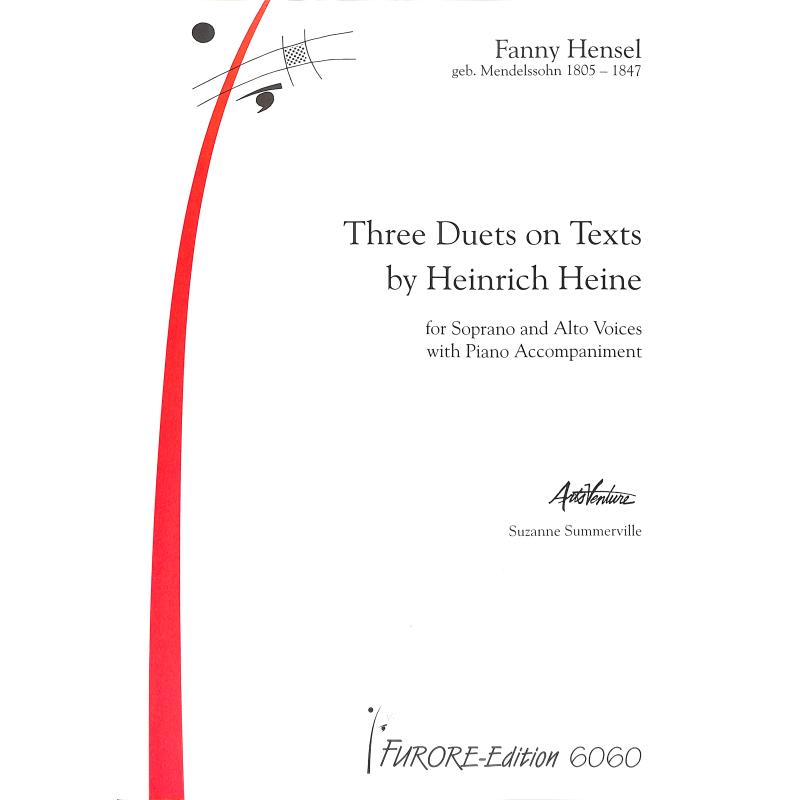 Titelbild für FUE 6060 - 3 Duette (Heine)
