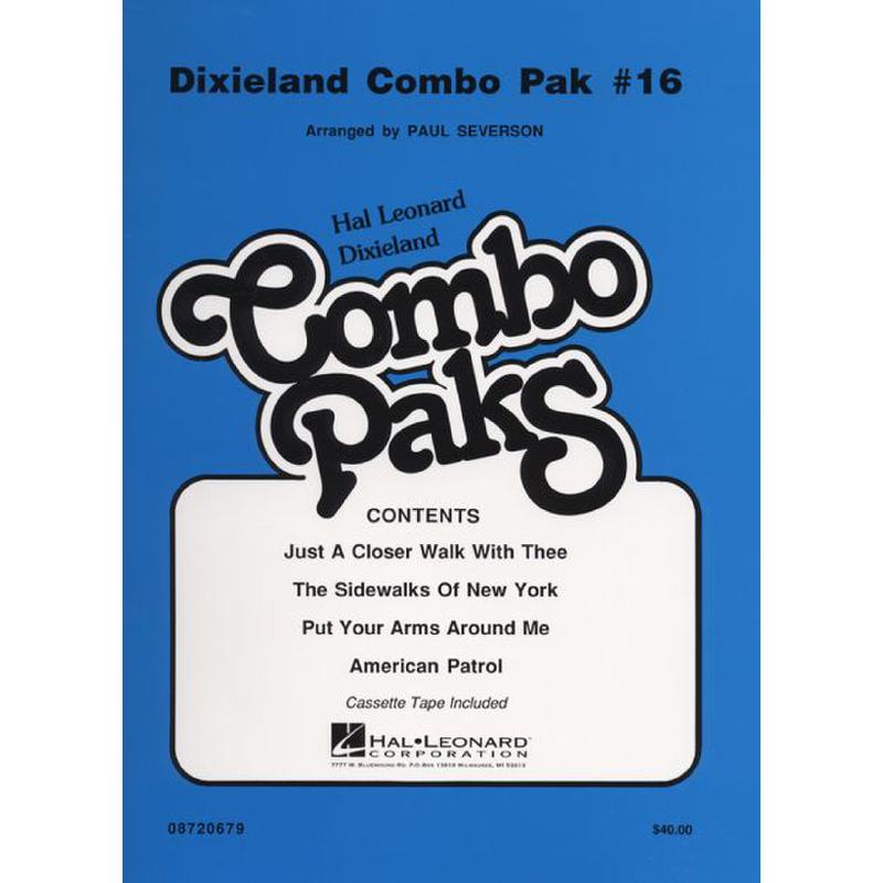 Titelbild für HL 8720679 - DIXIELAND COMBO PAK 16