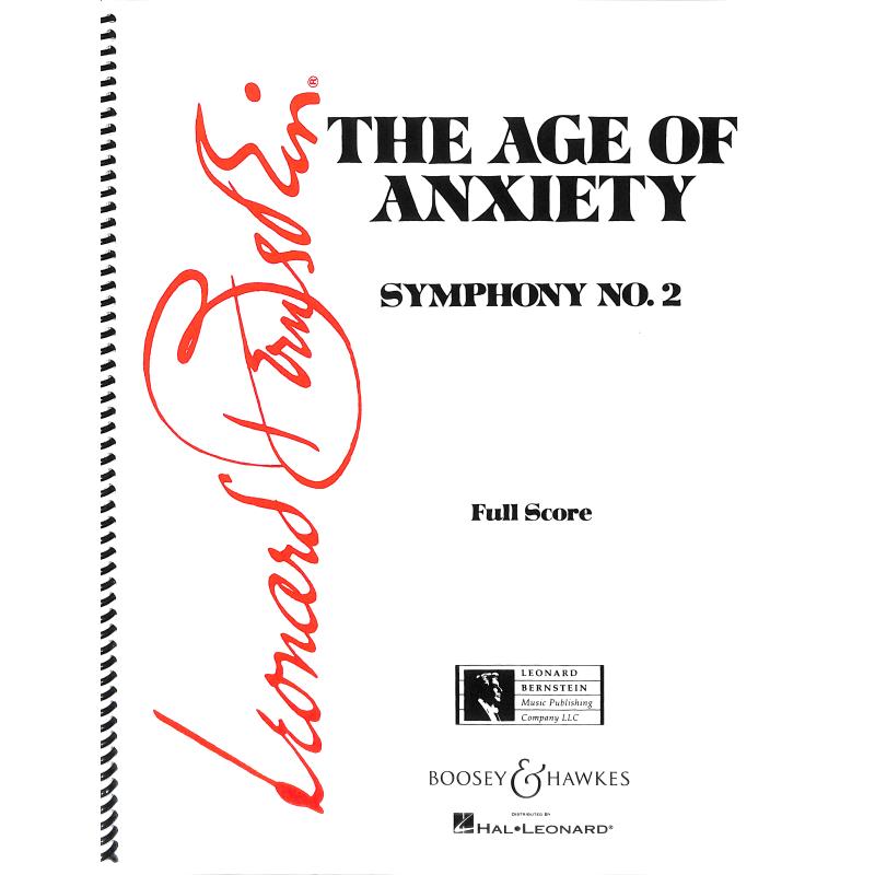 Titelbild für BH 6400580 - AGE OF ANXIETY (SINFONIE 2)