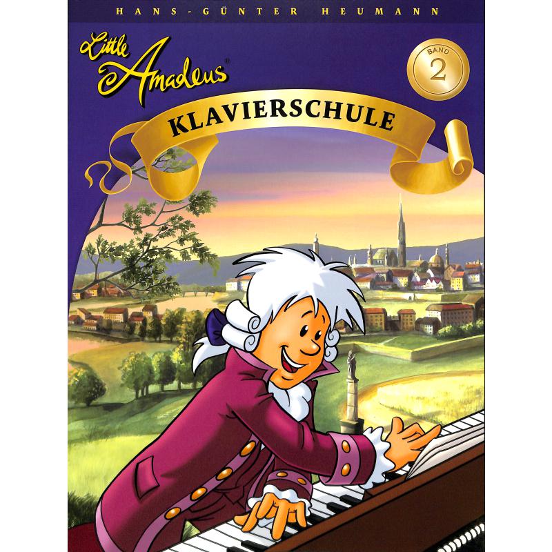 Titelbild für BOE 7450 - LITTLE AMADEUS KLAVIERSCHULE 2