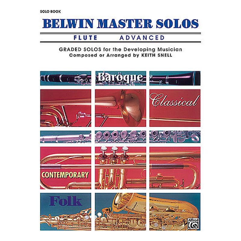 Titelbild für EL 03406 - BELWIN MASTER SOLOS 1 - ADVANCED