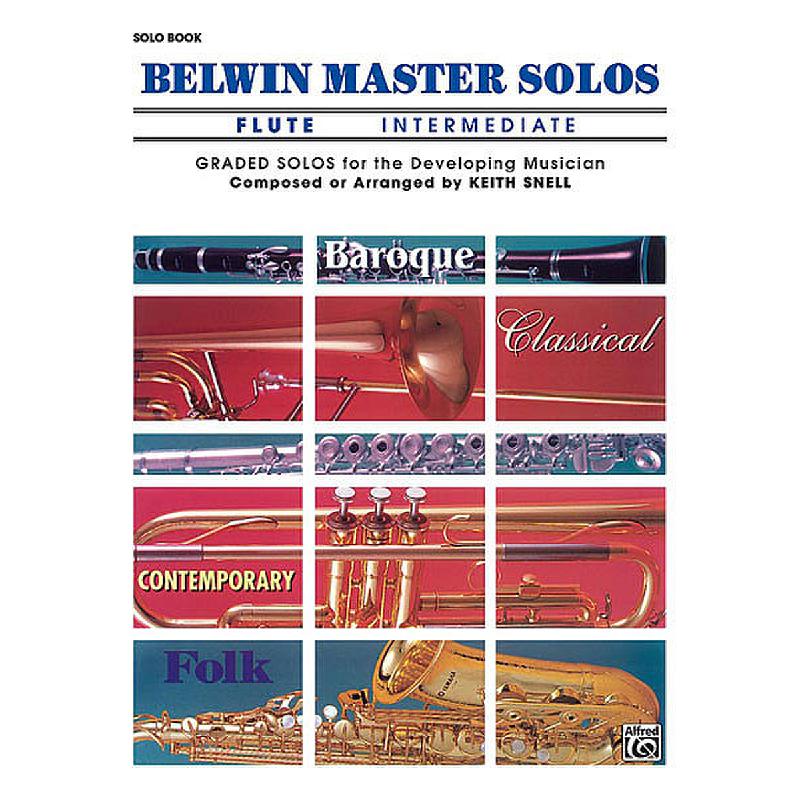 Titelbild für EL 03405 - BELWIN MASTER SOLOS 1 - INTERMEDIATE