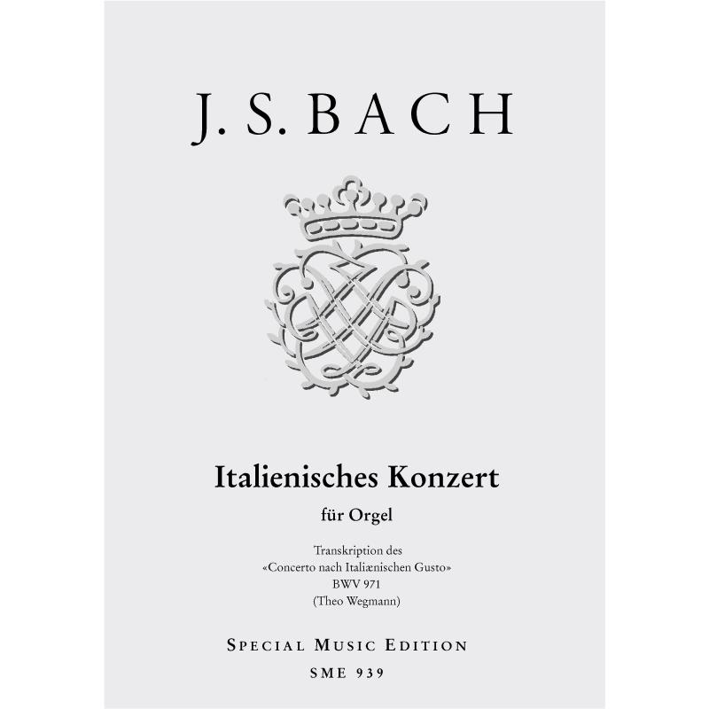 Titelbild für SME 939 - ITALIENISCHES KONZERT F-DUR BWV 971