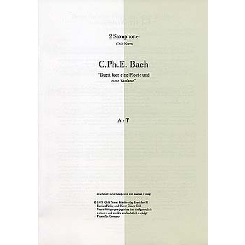 Titelbild für CHILI 2002 - DUETT FUER FL + VL