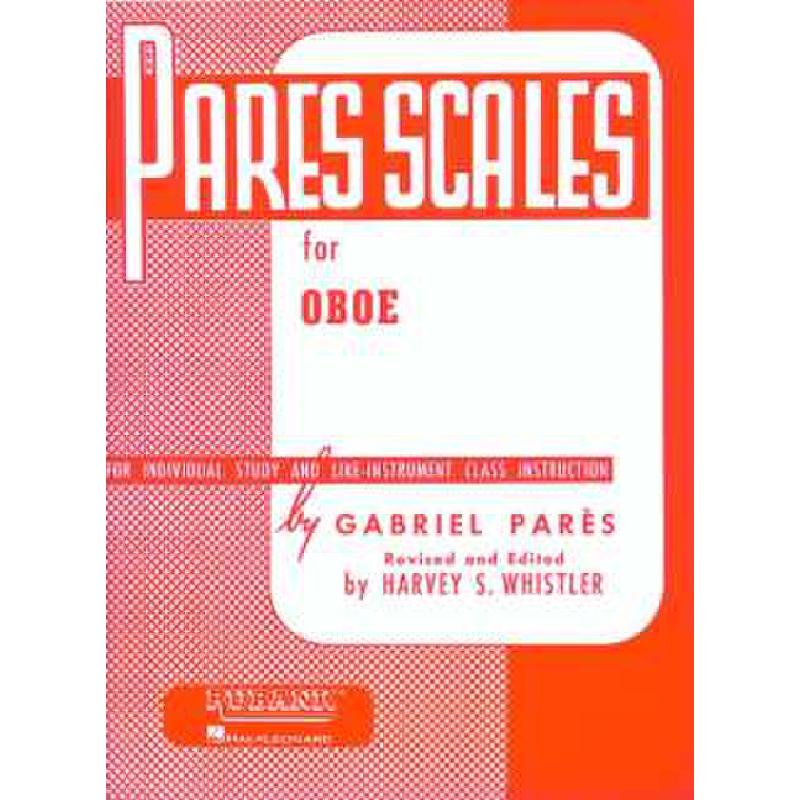 Titelbild für HL 4470510 - PARES SCALES FOR OBOE