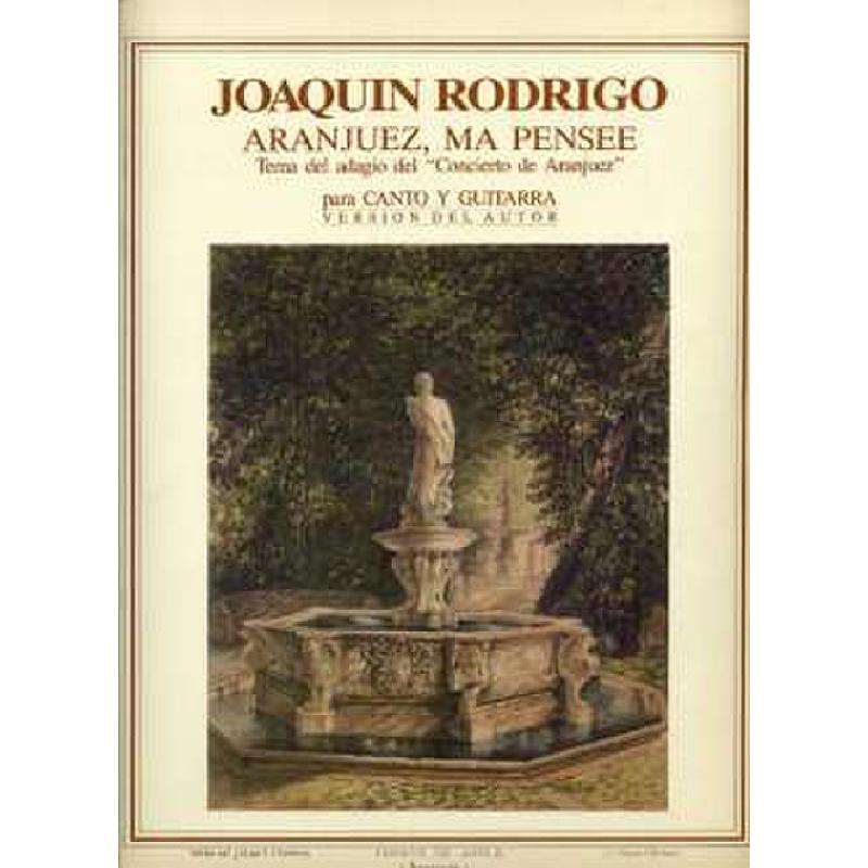 Titelbild für EJR 190117 - ARANJUEZ MA PENSEE