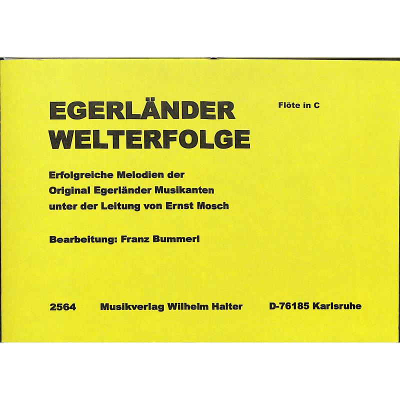 Titelbild für HAL 2564-FL1 - EGERLAENDER WELTERFOLGE