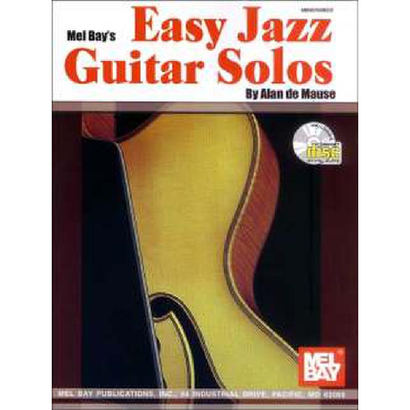 Titelbild für MB 95700BCD - EASY JAZZ GUITAR SOLOS