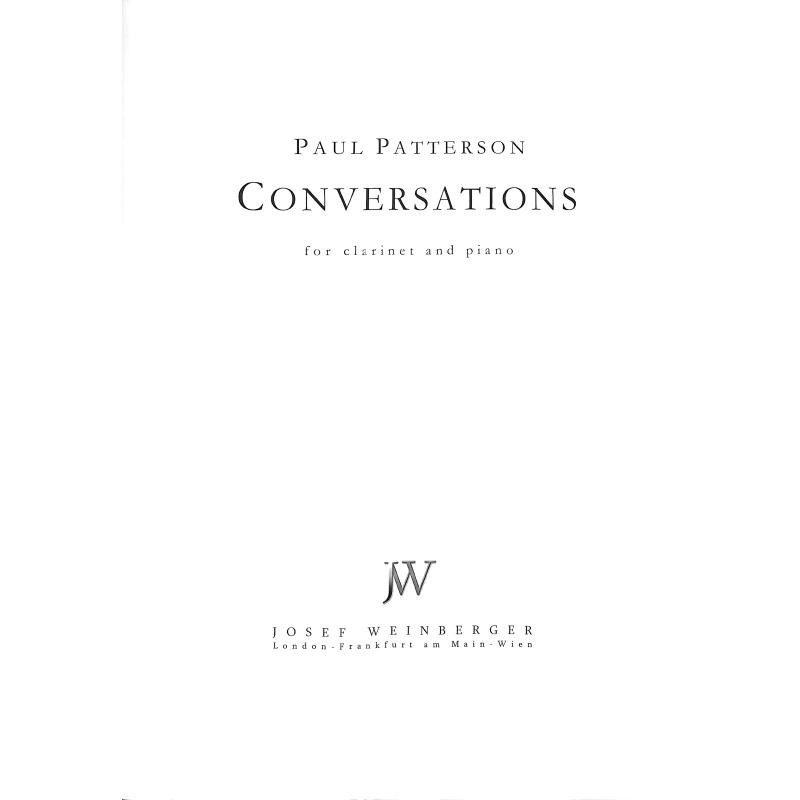 Titelbild für WEINB 1136-12 - CONVERSATIONS OP 25