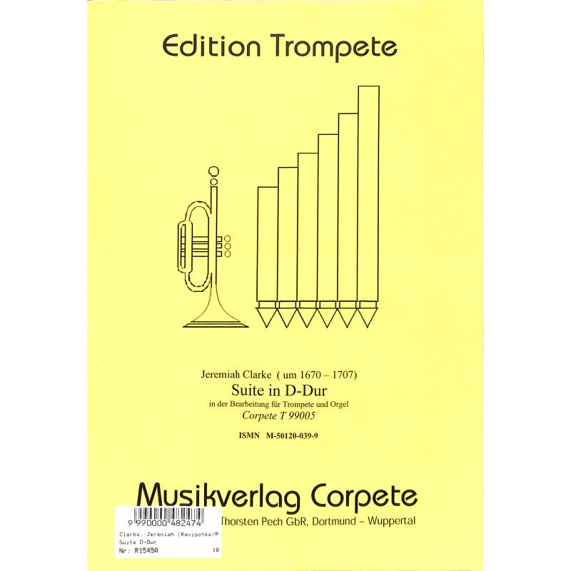 Titelbild für CORPETE -T99005 - SUITE D-DUR