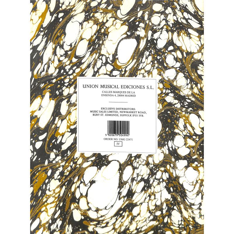 Notenbild für UMG 22471 - ALBUM PARA GUITARRA