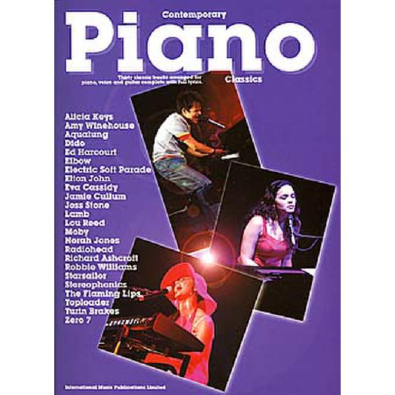 Titelbild für IM 10021A - CONTEMPORARY PIANO CLASSICS