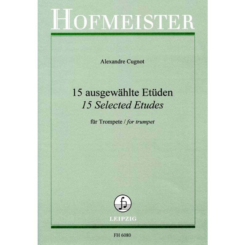 Titelbild für FH 6080 - 15 AUSGEWAEHLTE ETUEDEN