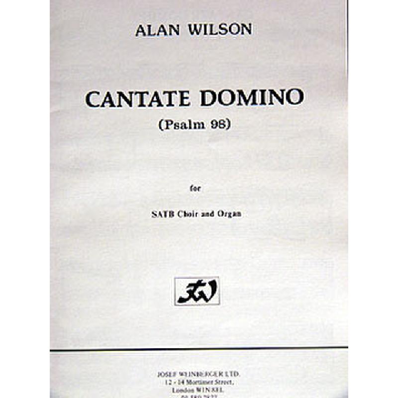 Titelbild für WEINB 2168-12 - CANTATE DOMINO (PSALM 98)