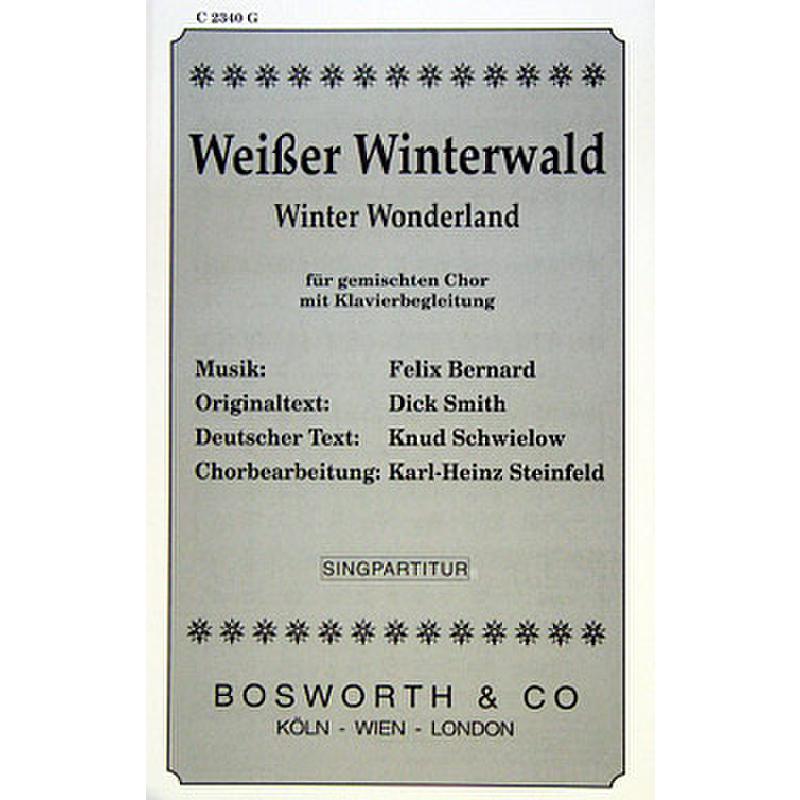 Titelbild für BOE -C2340G - WEISSER WINTERWALD (WINTER WONDERLAND)