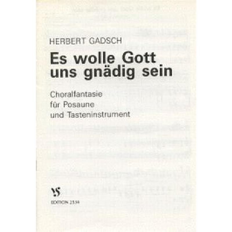 Titelbild für VS 2534 - ES WOLLE GOTT UNS GNAEDIG SEIN