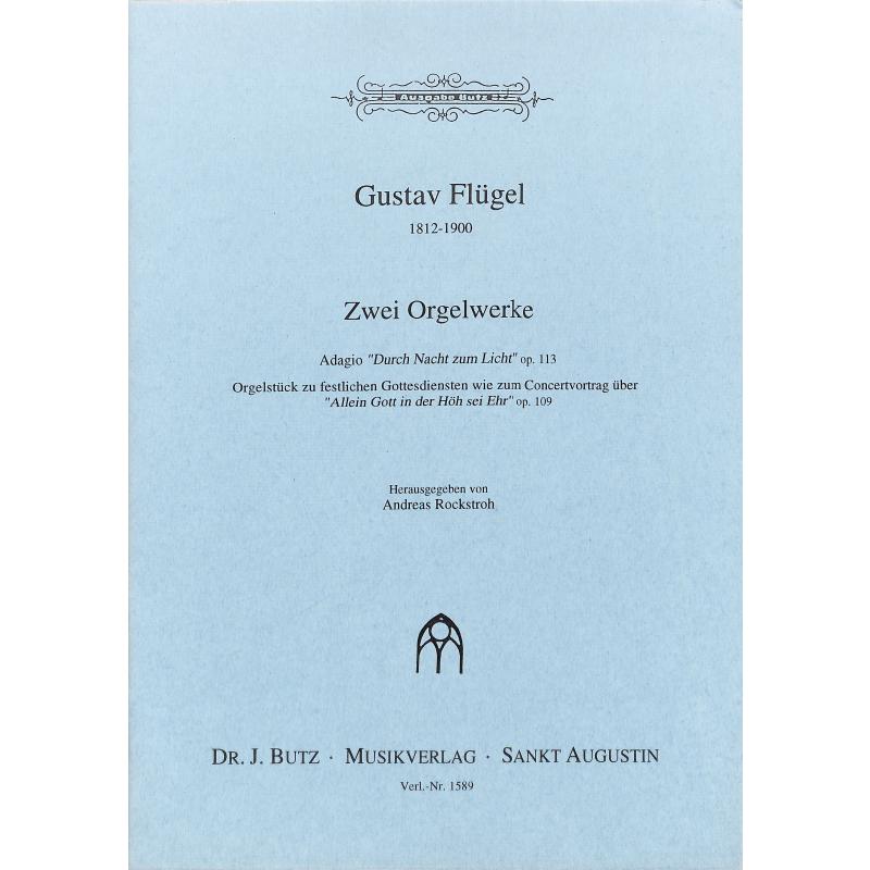 Titelbild für BUTZ 1589 - 2 ORGELWERKE