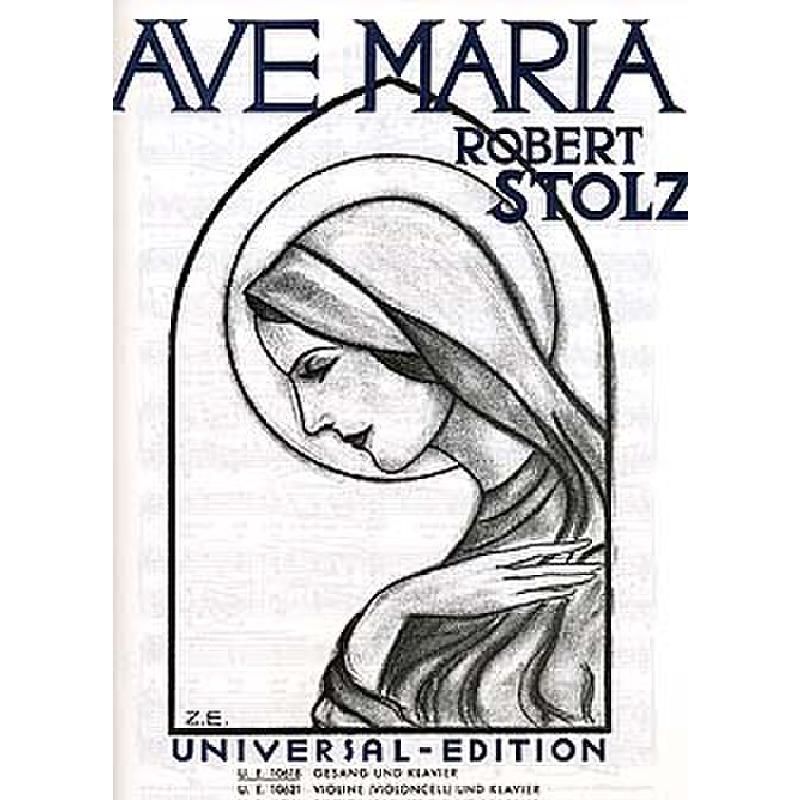Titelbild für UE 10618 - AVE MARIA