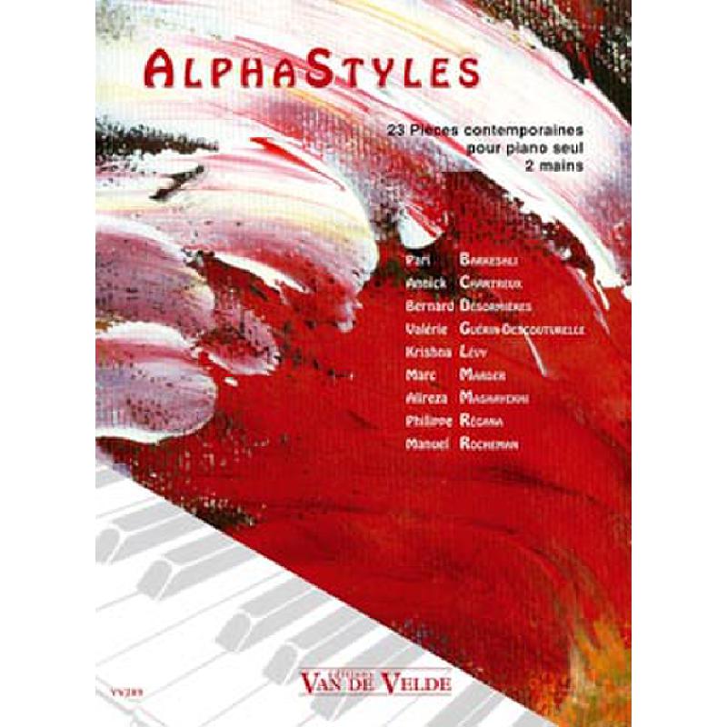 Titelbild für VV 289 - ALPHASTYLES