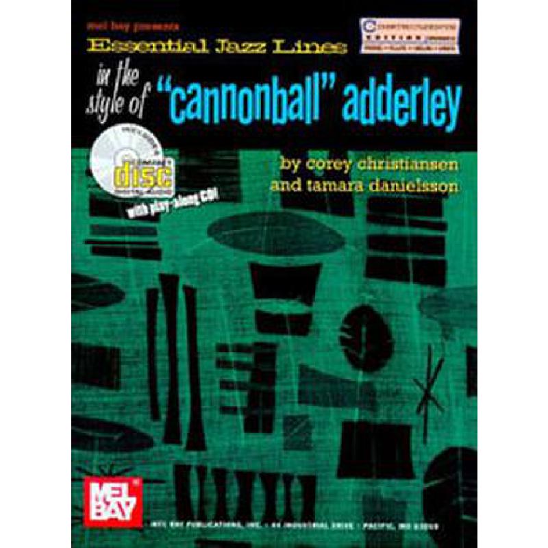 Titelbild für MB 99866BCD - ESSENTIAL JAZZ LINES IN THE STYLE OF CANNONBALL ADDERLEY