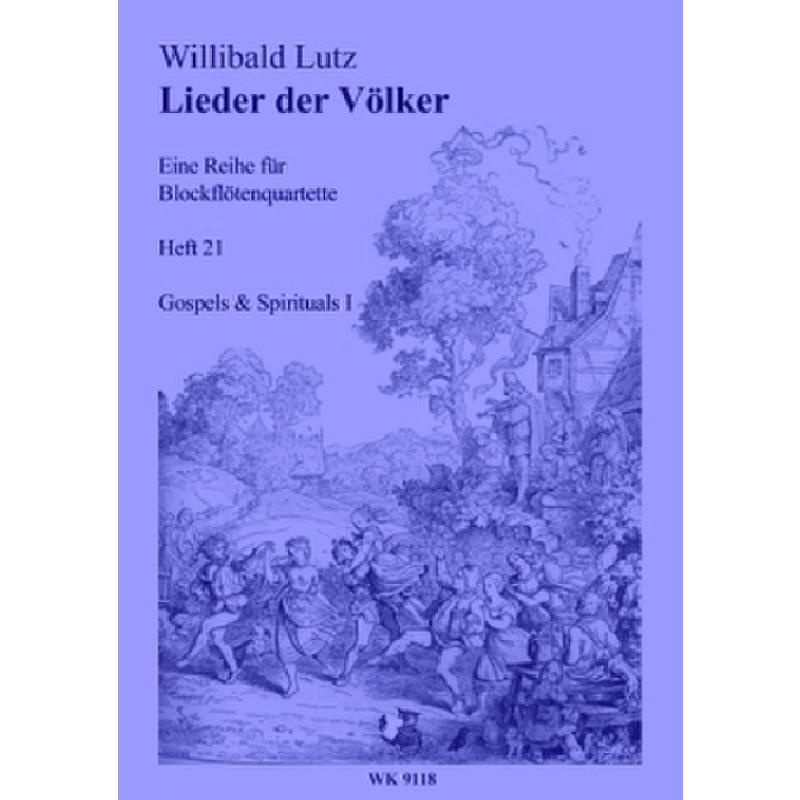 Titelbild für WK 9118 - LIEDER DER VOELKER 21