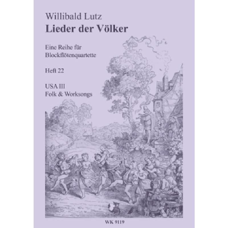 Titelbild für WK 9119 - LIEDER DER VOELKER 22
