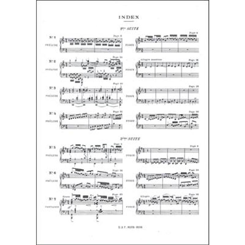 Titelbild für DC 9506 - Orgelpräludien + Fugen (Suite 2)