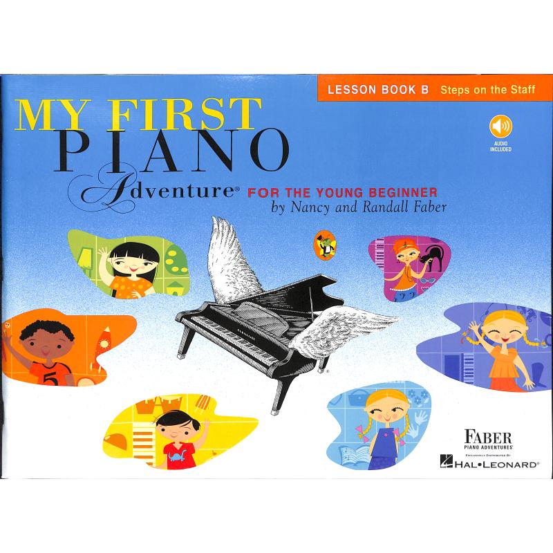 Titelbild für HL 420261 - MY FIRST PIANO ADVENTURE LESSON B