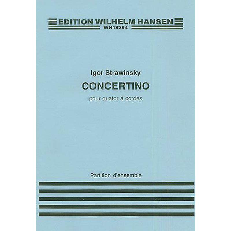 Titelbild für WH 18294 - CONCERTINO