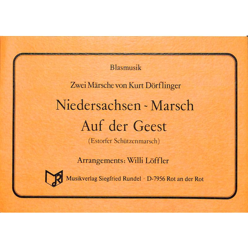Titelbild für RUNDEL 1325 - NIEDERSACHSEN MARSCH + AUF DER GEEST (ESTORFER SCHUETZENMARSCH)