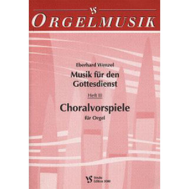 Titelbild für VS 3080 - MUSIK FUER DEN GOTTESDIENST 3