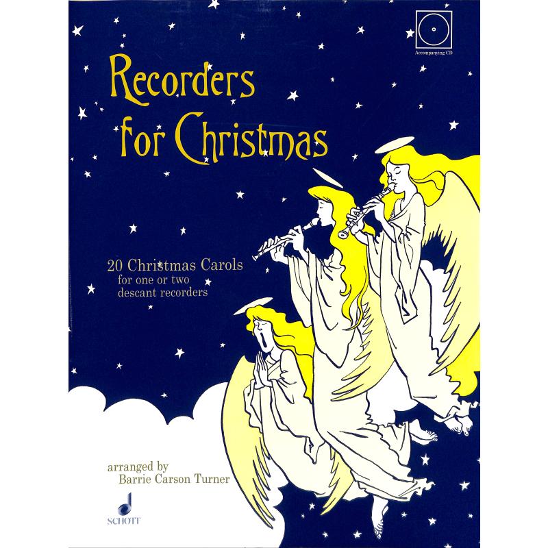 Titelbild für ED 12503 - RECORDERS FOR CHRISTMAS