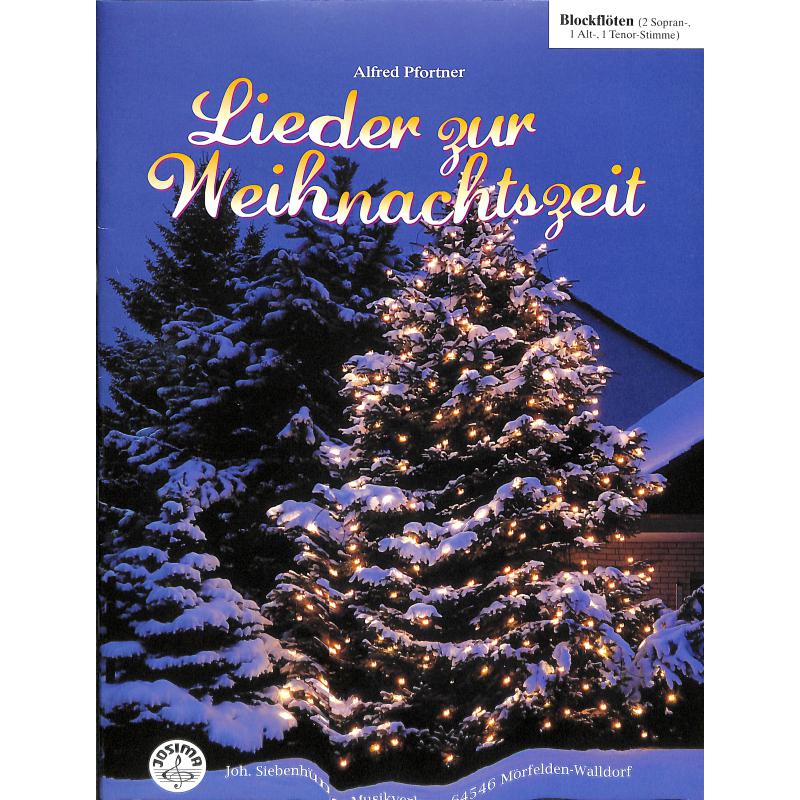 Titelbild für SIEB 20699 - LIEDER ZUR WEIHNACHTSZEIT