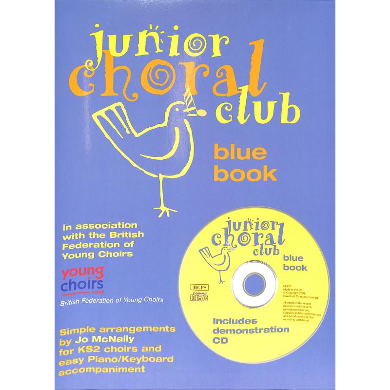 Titelbild für MSNOV 72519 - JUNIOR CHORAL CLUB - BLUE BOOK
