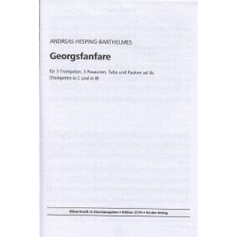 Titelbild für VS 2576 - GEORGSFANFARE