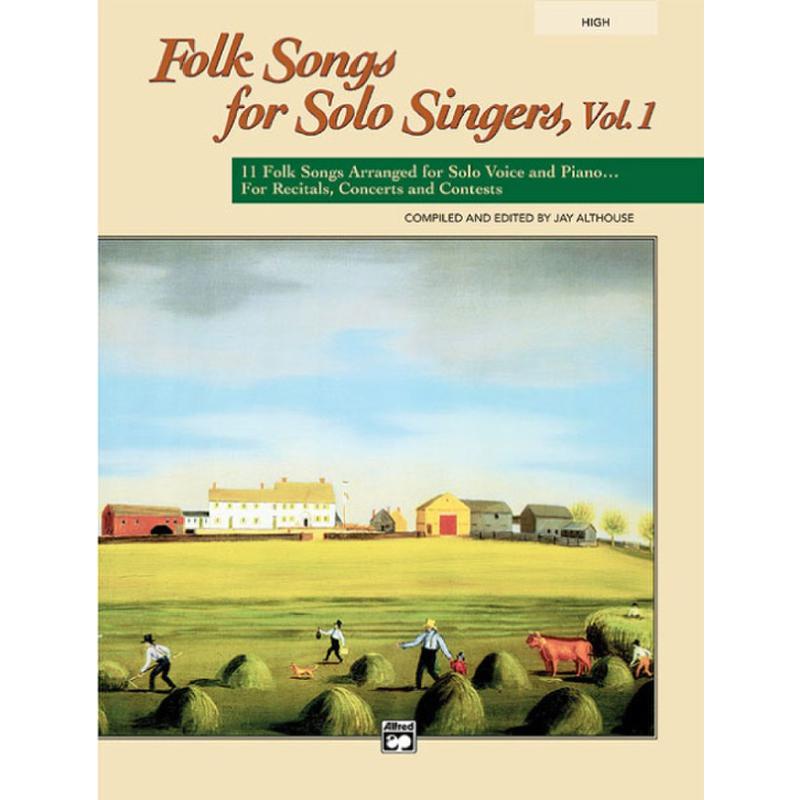 Titelbild für ALF 21838 - FOLK SONGS FOR SOLO SINGERS 1