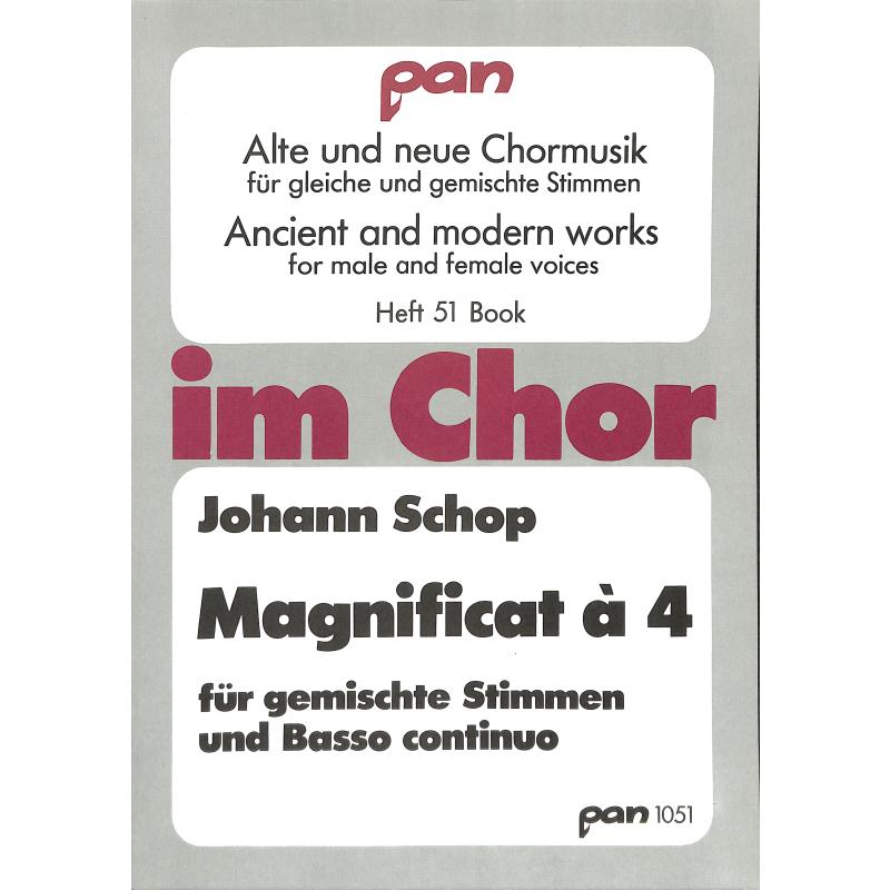Titelbild für PAN 1051 - MAGNIFICAT A 4