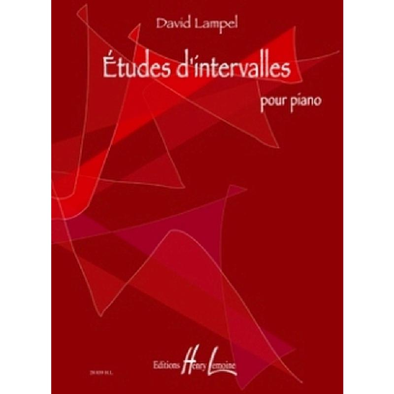 Titelbild für LEMOINE 28839 - ETUDES D'INTERVALLES POUR PIANO