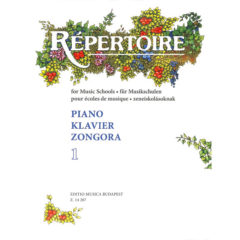 Titelbild für EMB 14207 - REPERTOIRE PIANO 1